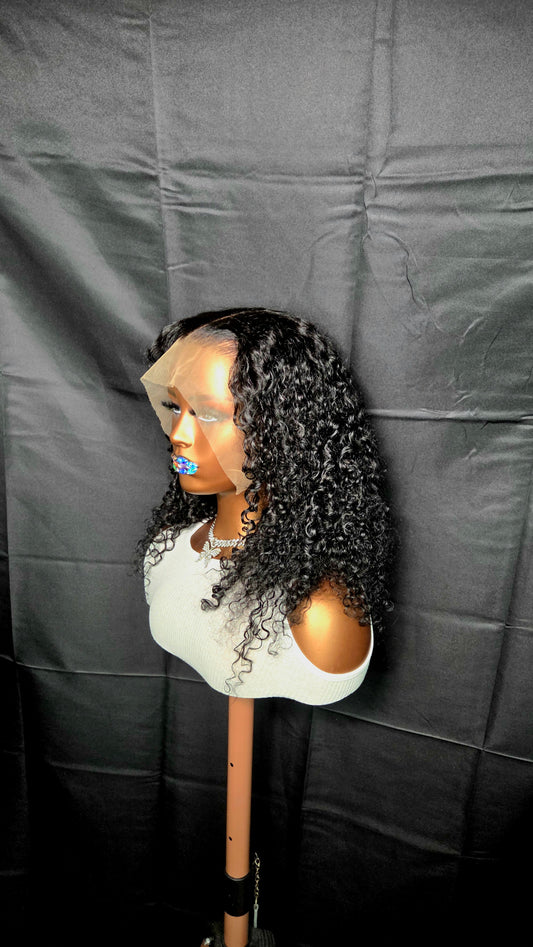 Dyme Burmese Curly Lace Front