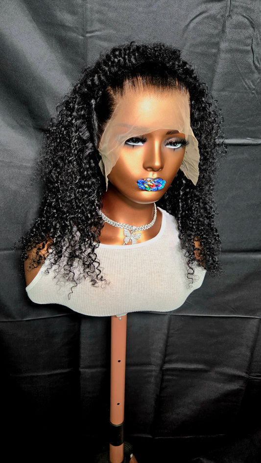 Dyme Kinky Curly Lace Front Wig