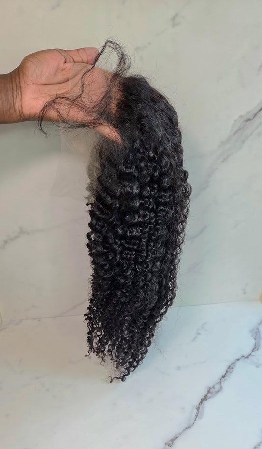 Dyme Kinky Curly Lace Front Wig