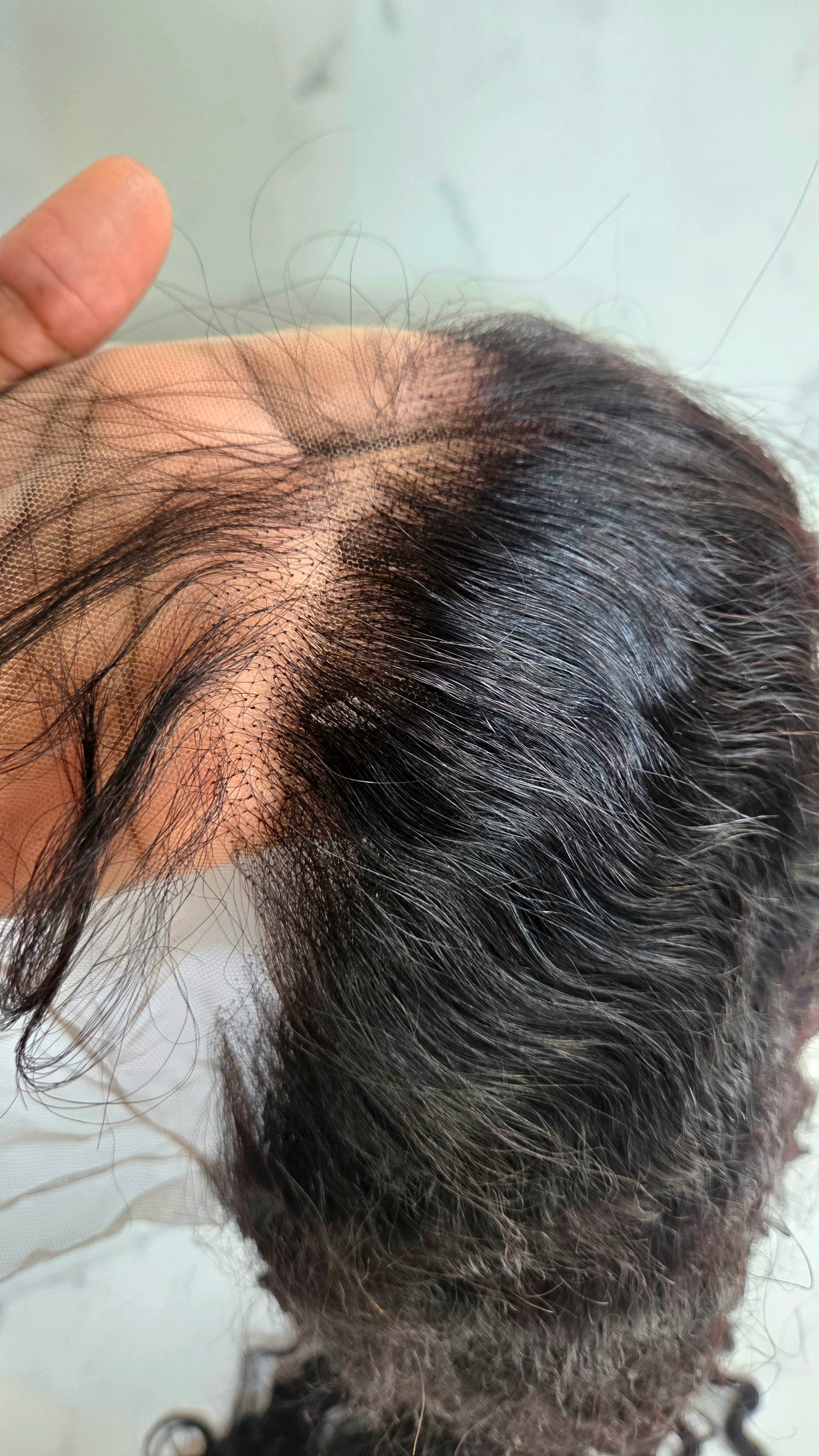 Dyme Burmese Curly Lace Front