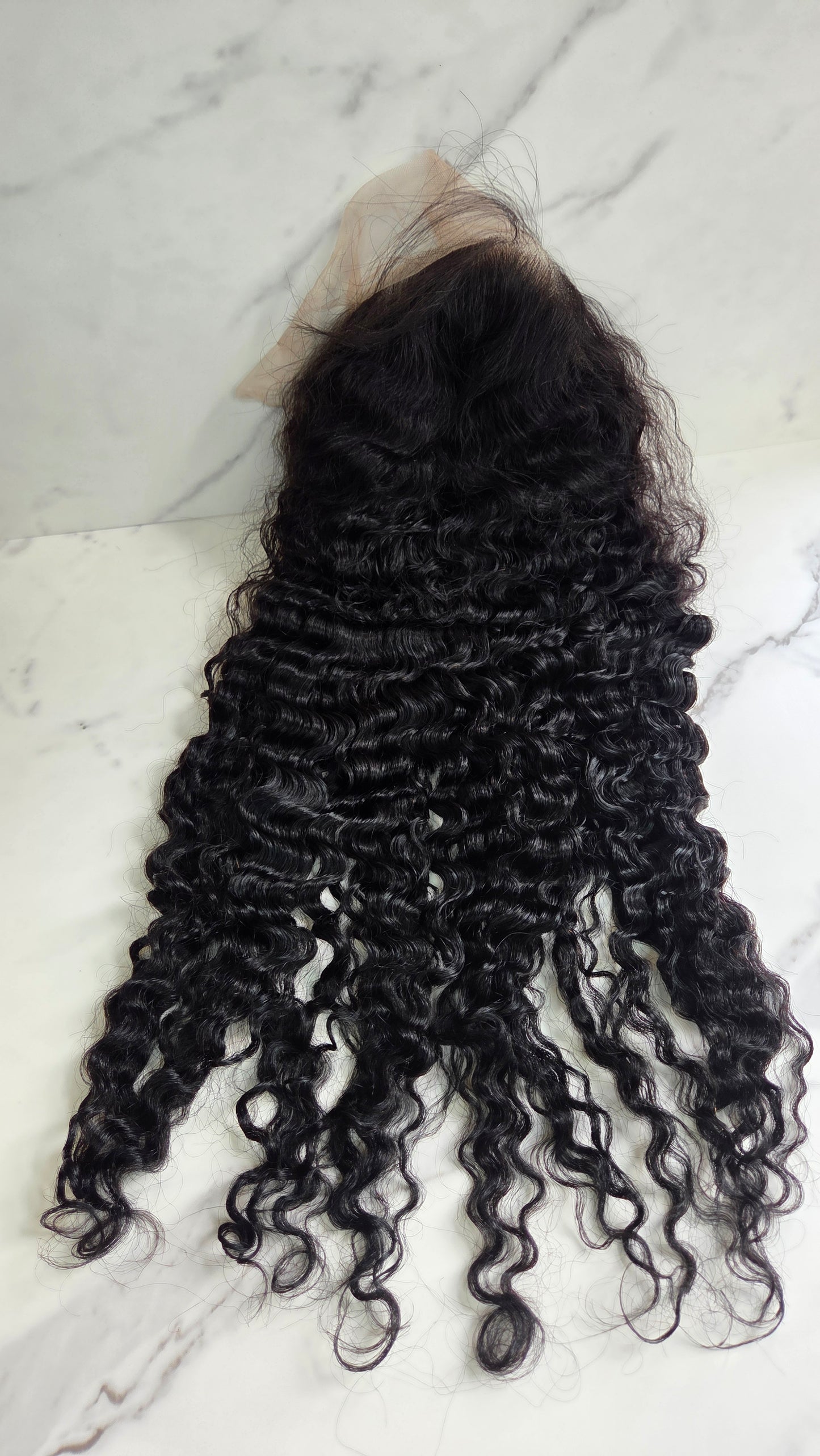 Dyme Burmese Curly Lace Front